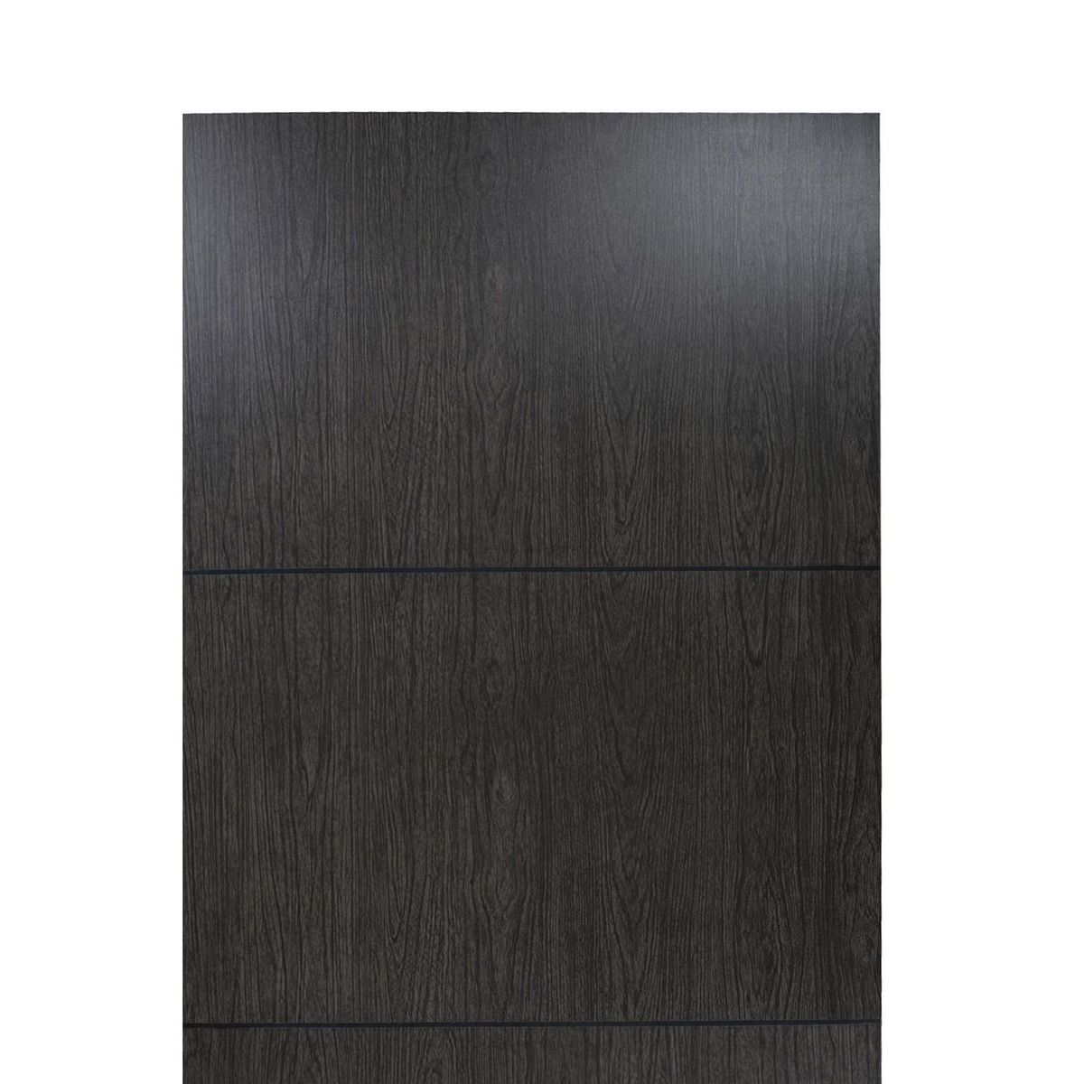 Multimarca - Puerta Tambor MDF Nápoles Cenizo 3 Líneas Rauteada 70 x 213 cm