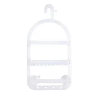 Organizador para Regadera 2 Niveles Blanco Mate
