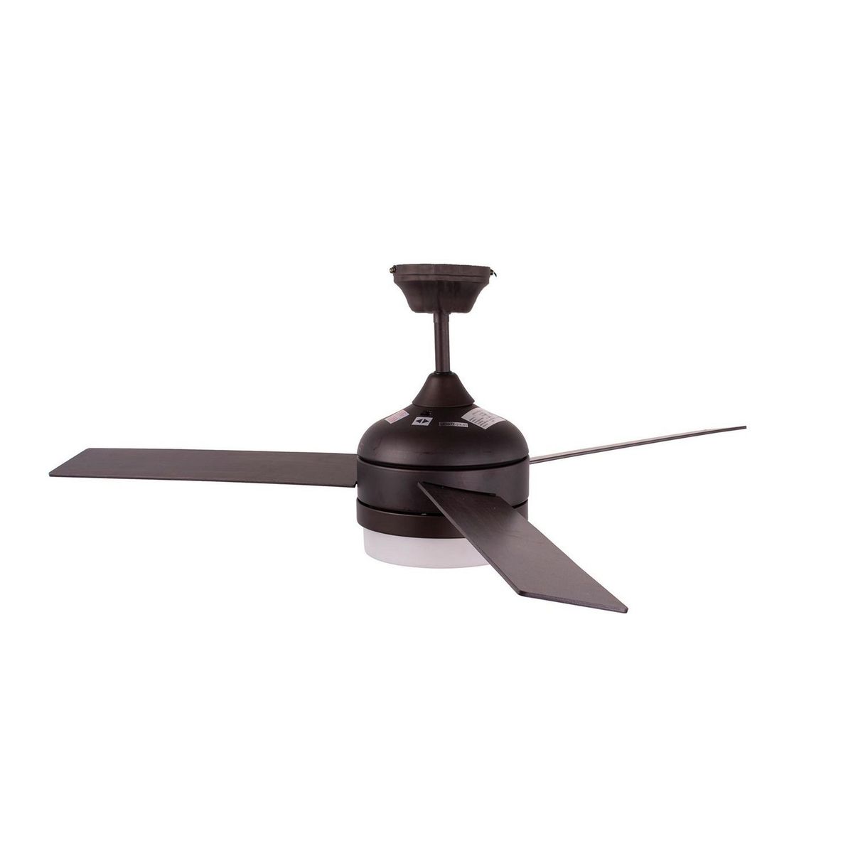 Designers - Ventilador de Techo 3 Aspas con 1 Luz de 52" Chocolate
