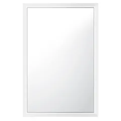 Espejo Decorativo Rectangular M039 de 39 x 59 cm Blanco