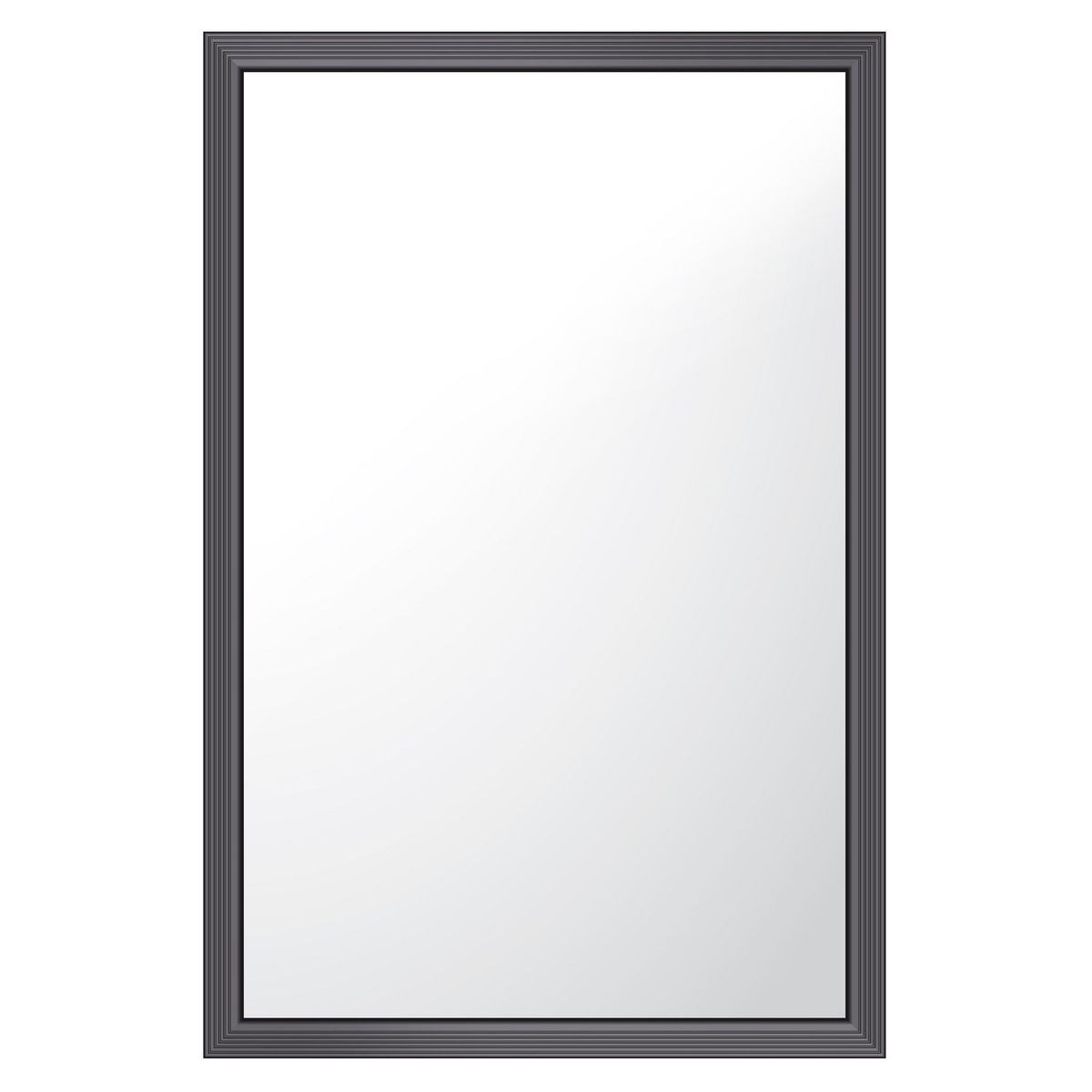 Live Deco - Espejo Decorativo Rectangular M039 de 39 x 59 cm Negro