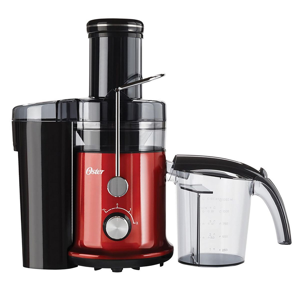 Oster - Oster Extractor de jugos de 2 velocidades Rojo