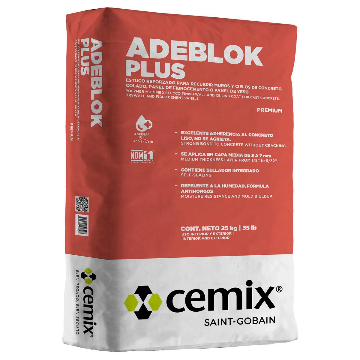 Adeblok Plus Cemix 40 kg, marca Cemix - Foto Principal