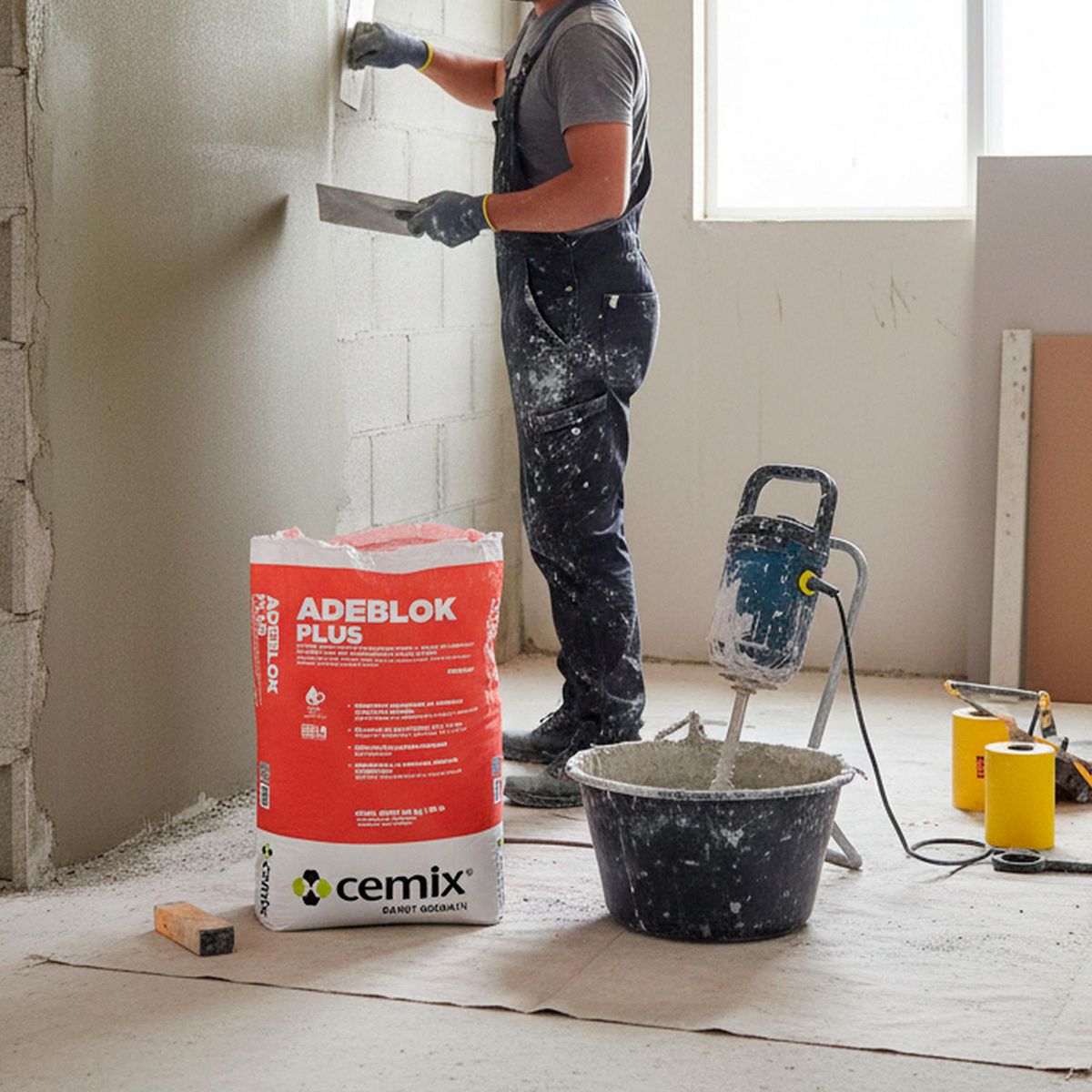Adeblok Plus Cemix 40 kg, marca Cemix - Foto 2