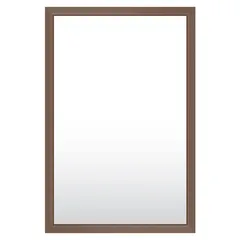 Espejo Decorativo Rectangular M039 de 39 x 59 cm Café