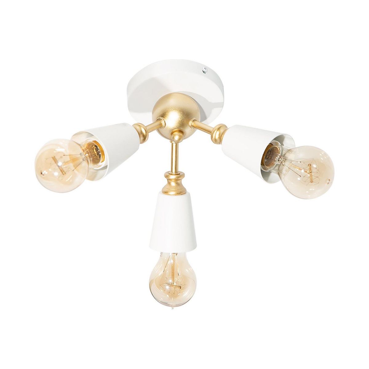 General Lighting - Lámpara de Techo Vintage 3 Luces E27