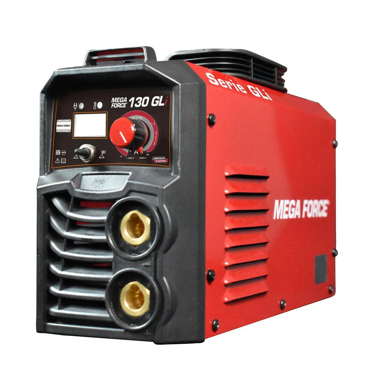 Mega Force - La MEGA FORCE® 130GLi. Esta Máquina es Capaz de Soldar en Modo Stick y Tig