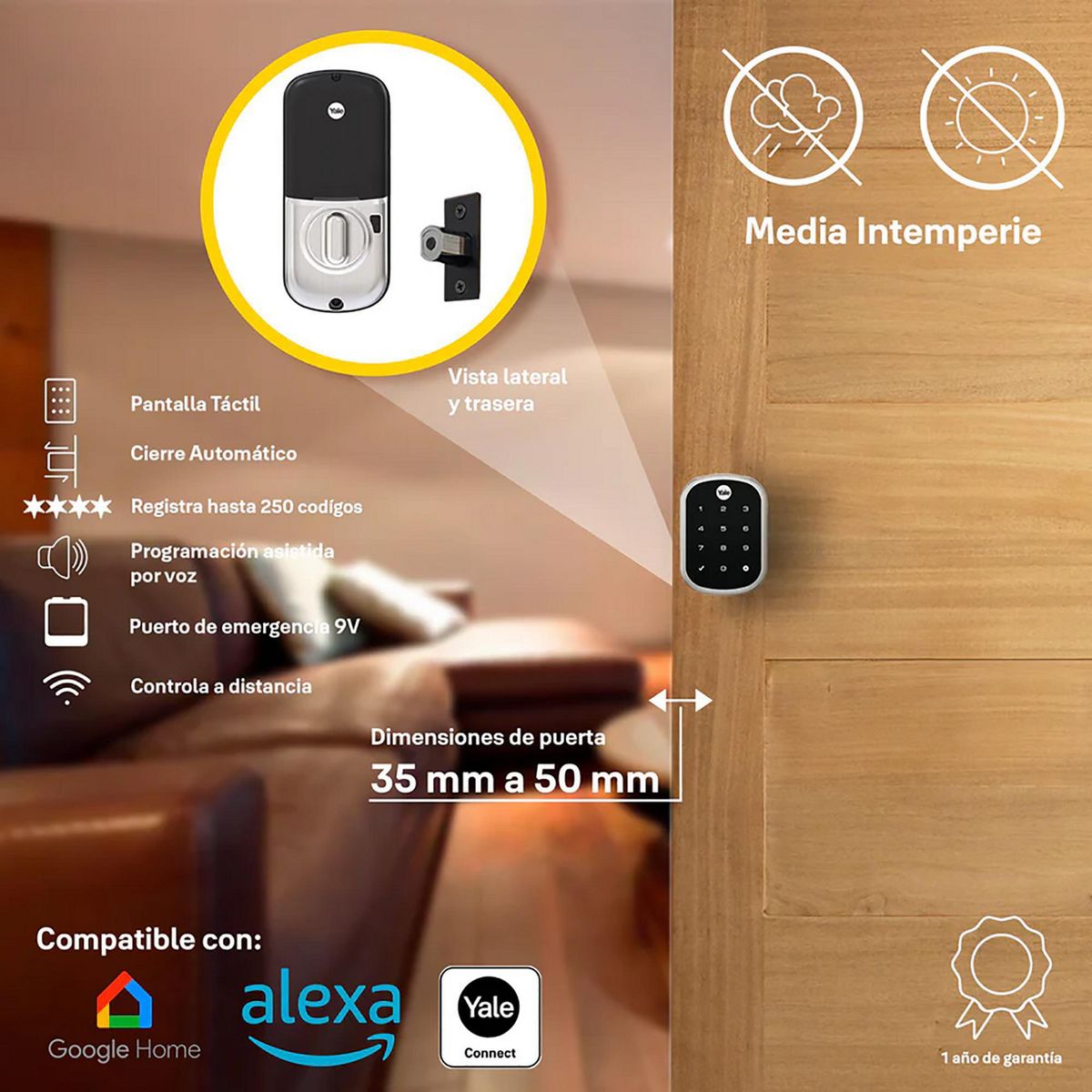 Yale - Cerradura Digital Assure YRD256