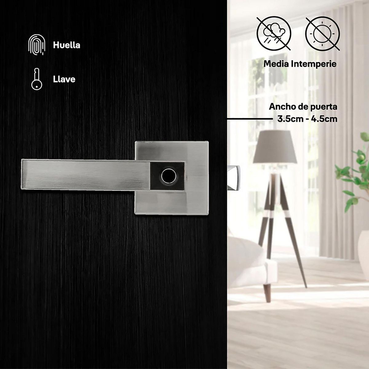 Yale - Manija Biométrica NS