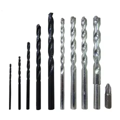 Juego de Brocas Mixto Diferentes Medidas de Broca para Metal y Concreto
