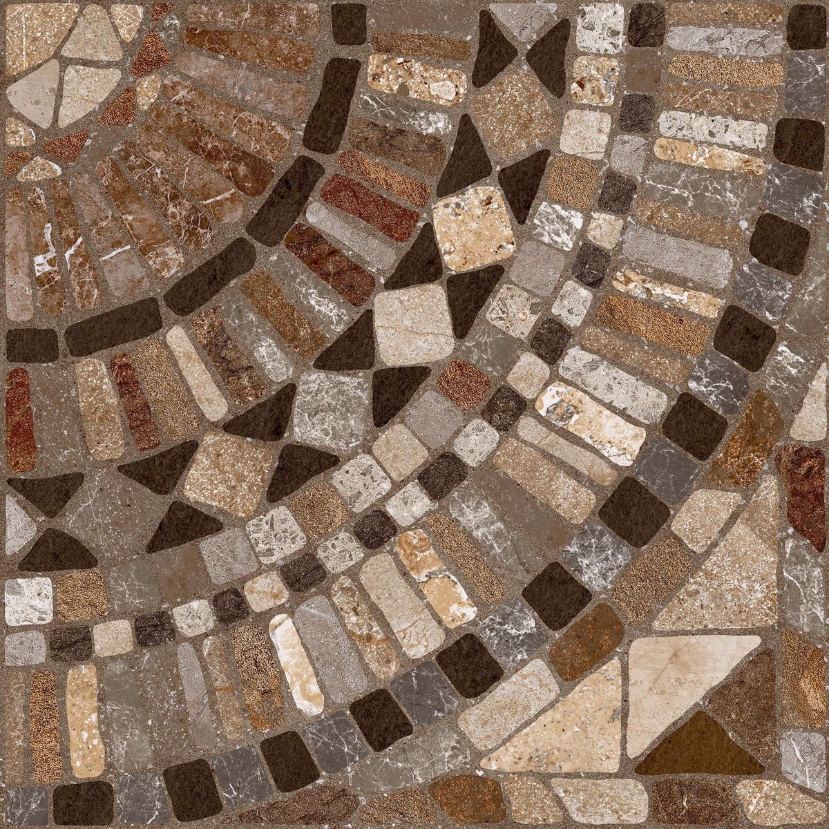 Porcelanite - Piso Cerámico 33x33 san Cristóbal café 1.76