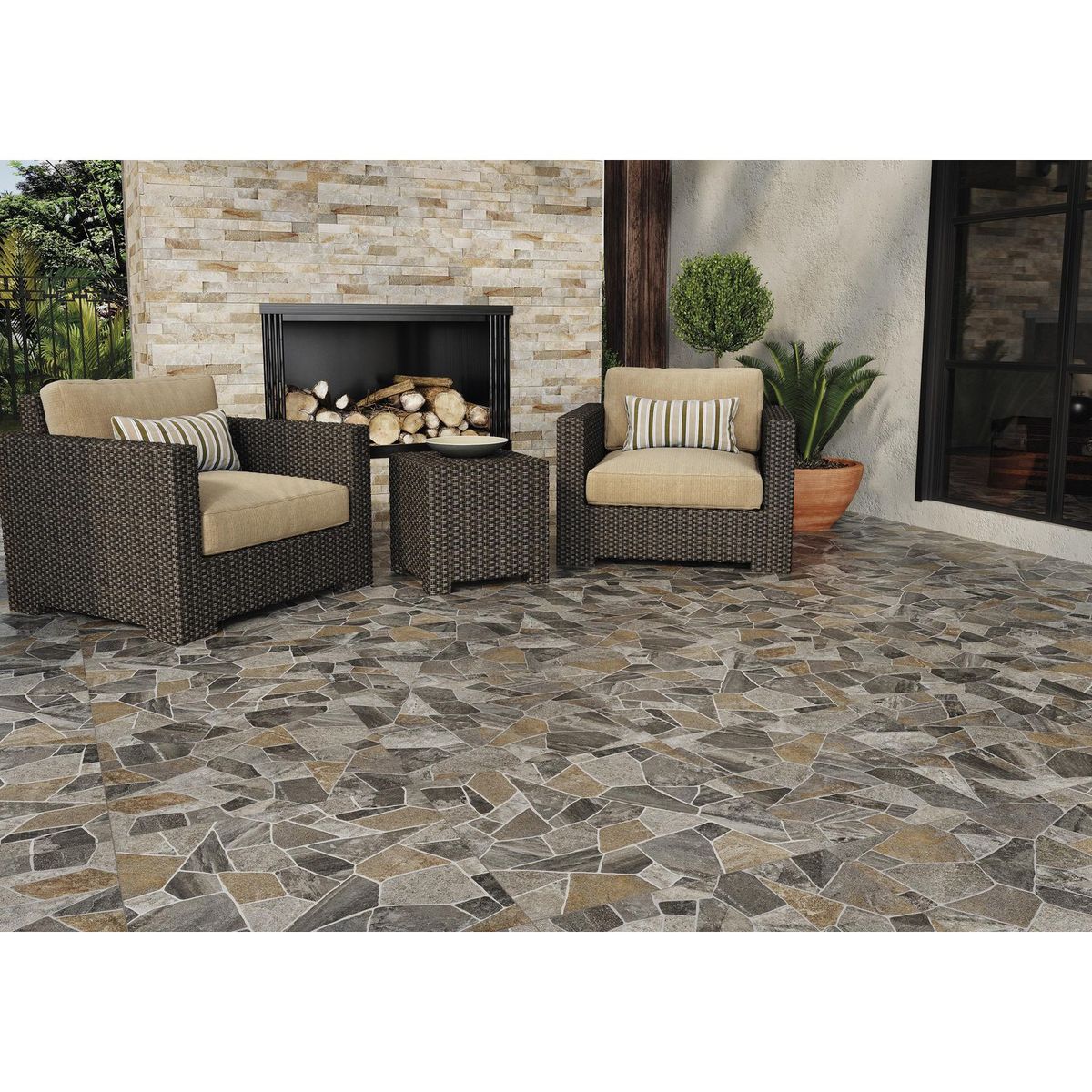 Porcelanite - Piso 60x60 tabarca mix
