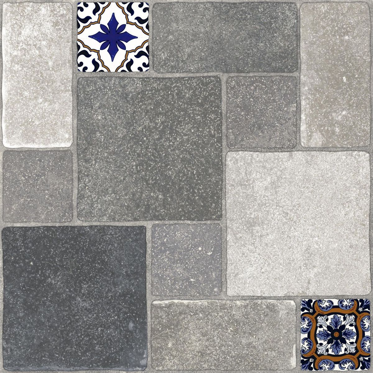 Porcelanite - Piso Cerámico 44x44 belite gris 1.92