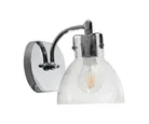 Lámpara de Barra Cromo 1 Luz E27
