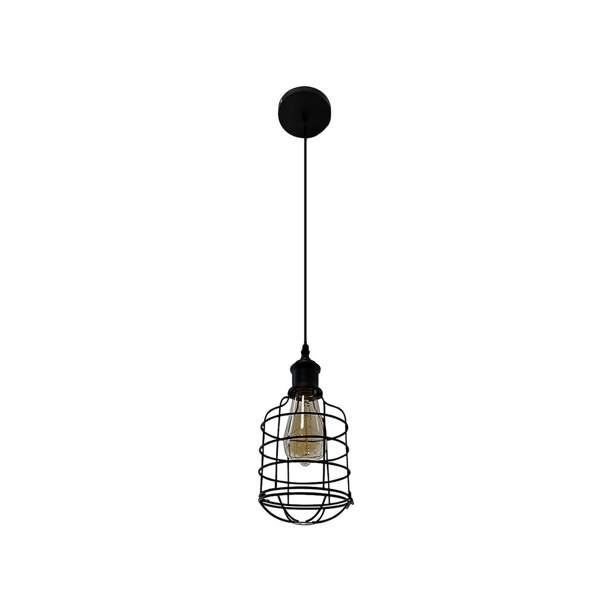 Lampara Colgant Pendant Vintage Negro 1L, marca Designers - Foto Principal