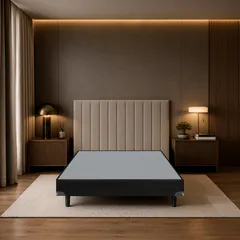 Box queen size black