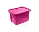 Caja plástica Eco Line 73 litros fucsia
