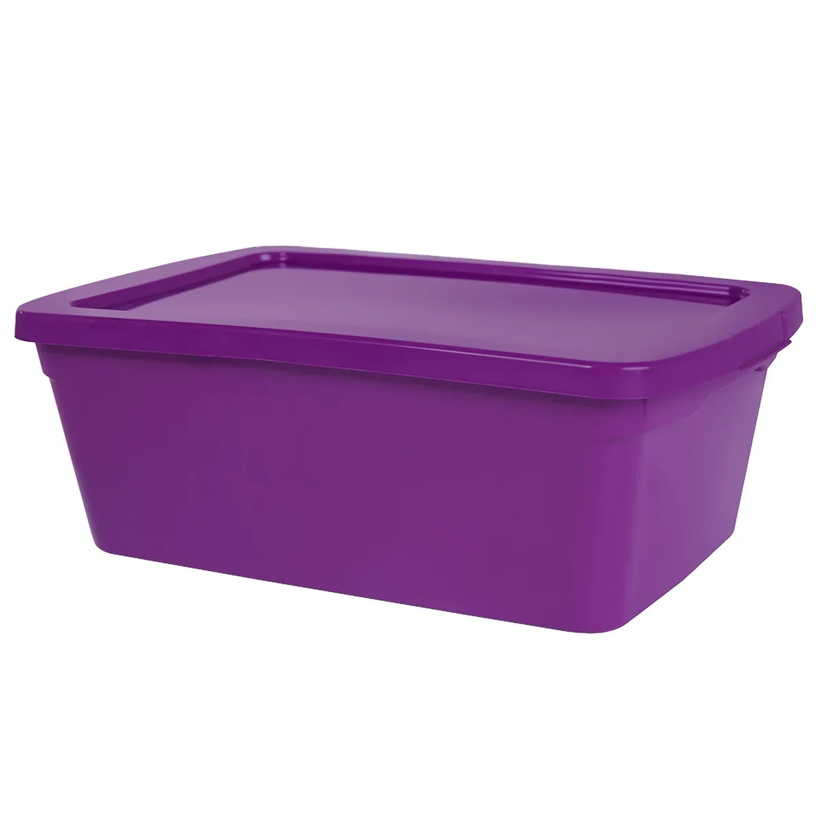 Caja plástica Eco Line 6 litros morada, marca Prodeplast - Foto Principal