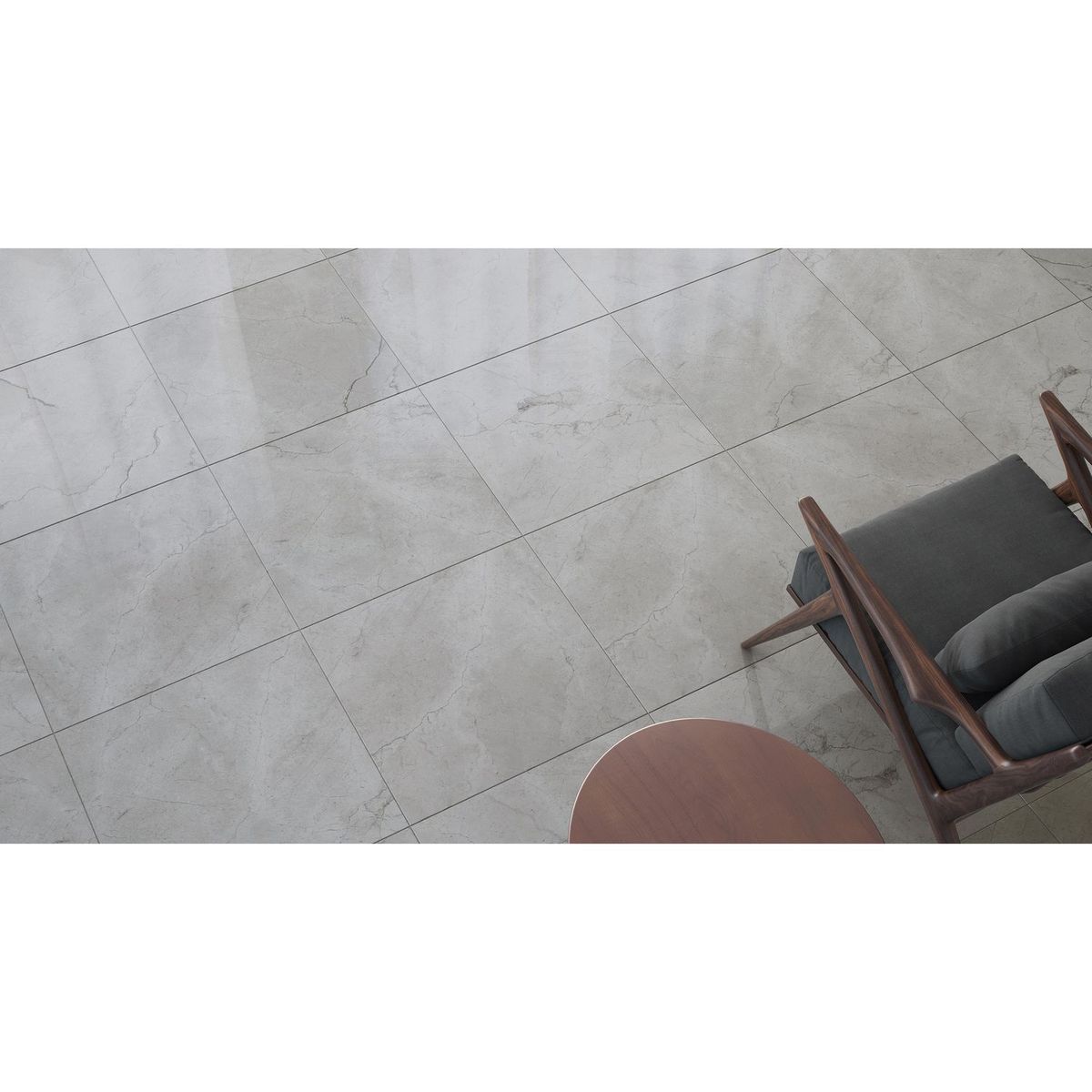 Tendenzza - Piso Porcelanato Novara 60X60 cm Brillante