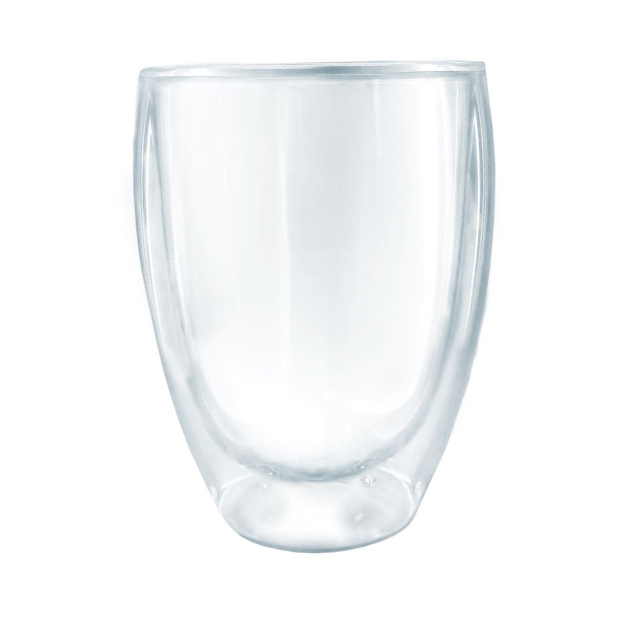 Vaso de vidrio doble pared 325 ml pza, marca Vin Bouquet - Foto Principal