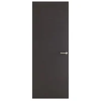 Puerta Tambor MDF Lisa Color Chocolate 80 x 213 cm