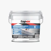 Impermeabilizante Acrílico Topex - 6 Años de 3.8 litros - Blanco