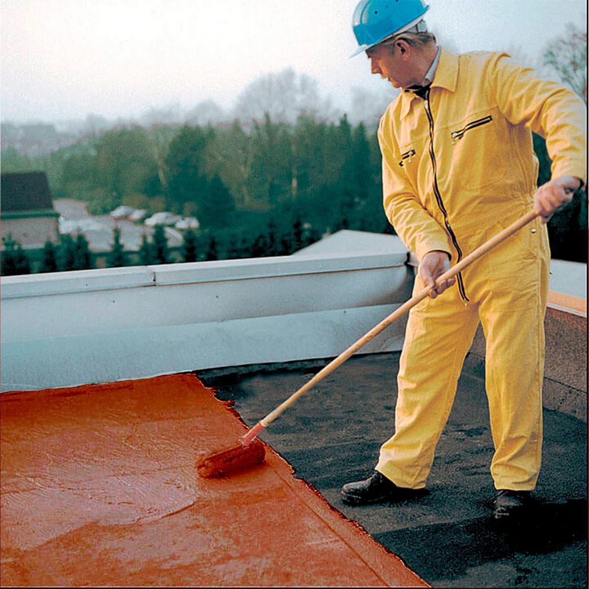 Topex - Cemento plastico sellador y restaurador Topex Multi Seal - 6 Años de 3.8 litros - Rojo