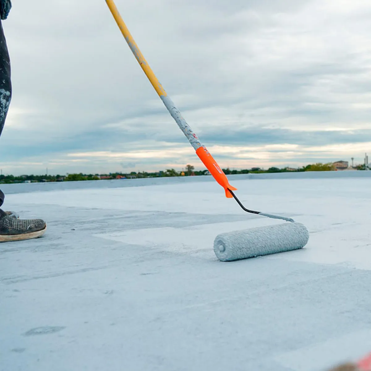 Topex - Cemento plastico sellador y restaurador Topex Multi Seal - 6 Años de 3.8 litros - Blanco