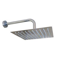 Regadera cuadrado delgada c/brazo 40 cm