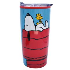 Termo doble pared acero inoxidable 430 Mililitros Snoopy
