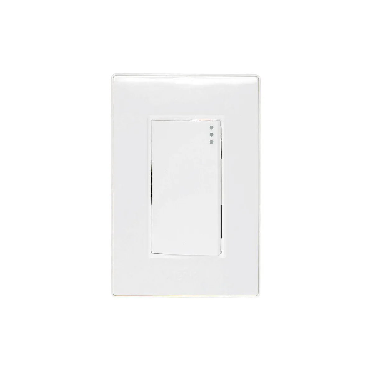 Placa Armada Zurich Apagador Sencillo 3 Modulos Blanca, marca Igoto - Foto Principal
