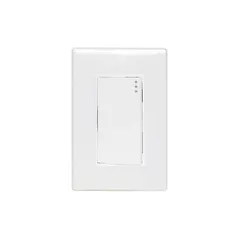Placa Armada Zurich Apagador Sencillo 3 Modulos Blanca