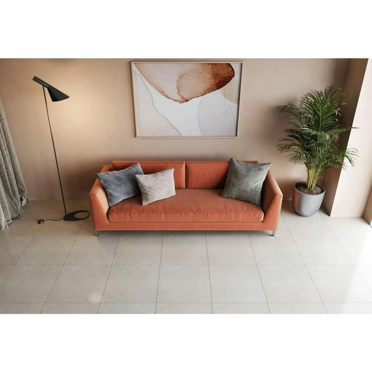 Piso Porcelanato 60X60 Benedetto, marca Tendenzza - Foto 2