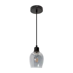 Lámpara Colgante Cristal 1 Luz E27
