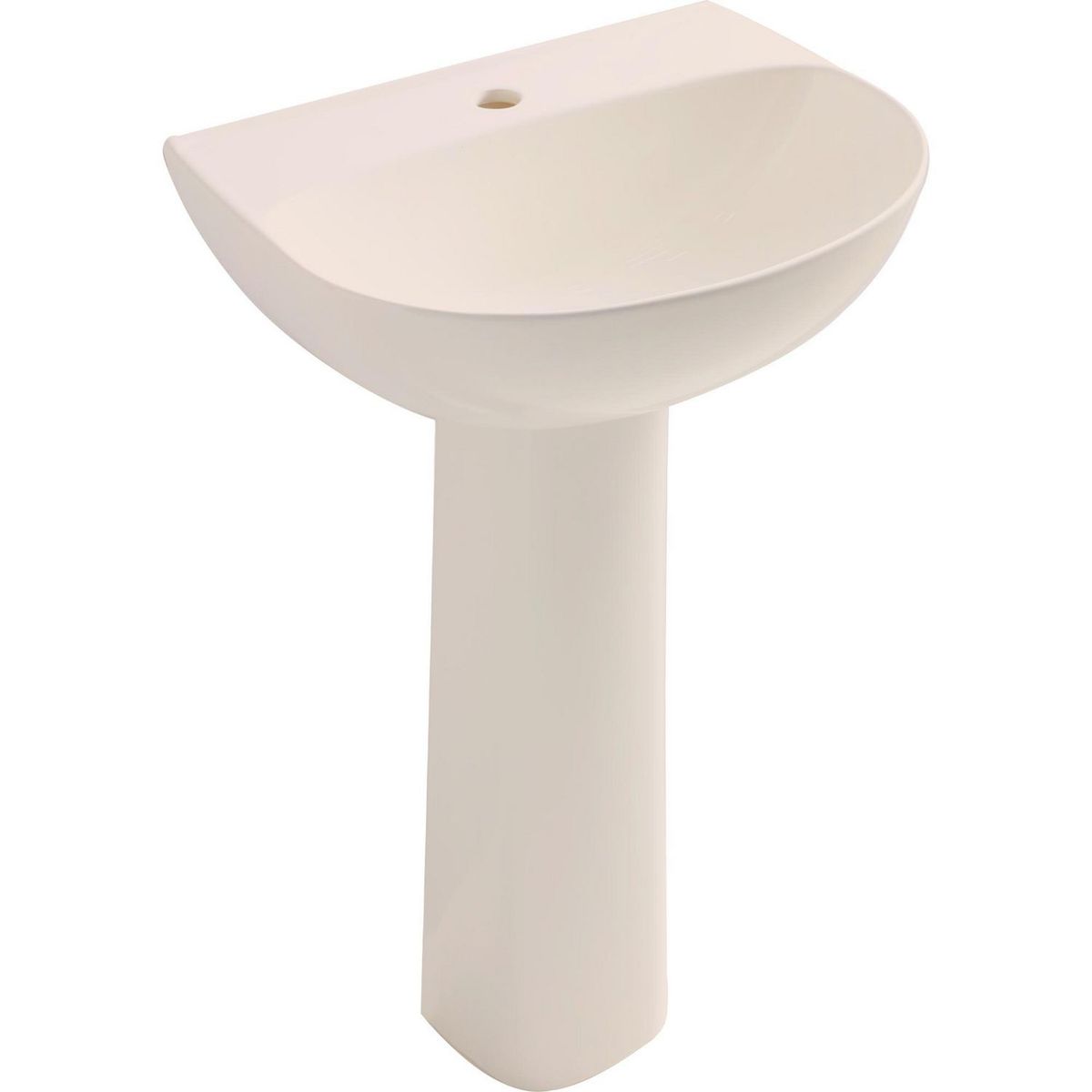 Corona - Lavabo y pedestal Manantial Hueso