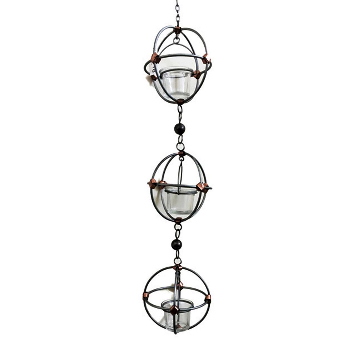 Porta Vela Colgante De 3, marca Mideko Home Decor - Foto Principal