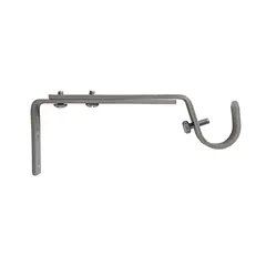 Soportes Ajustables Pewter 1" Par