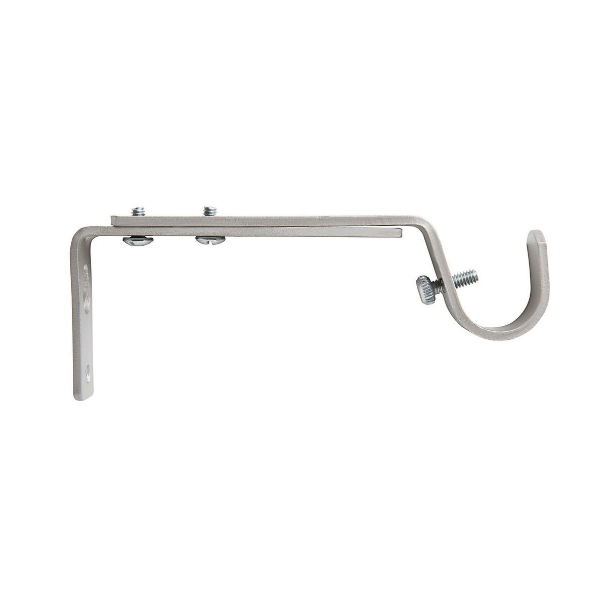 Kenney - Soportes Ajustables Niquel Satinado 1" Par