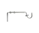 Soportes Ajustables Niquel Satinado 1" Par