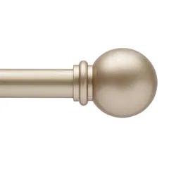 Cortinero Chelsea de 122-218 cm Laton Dorado