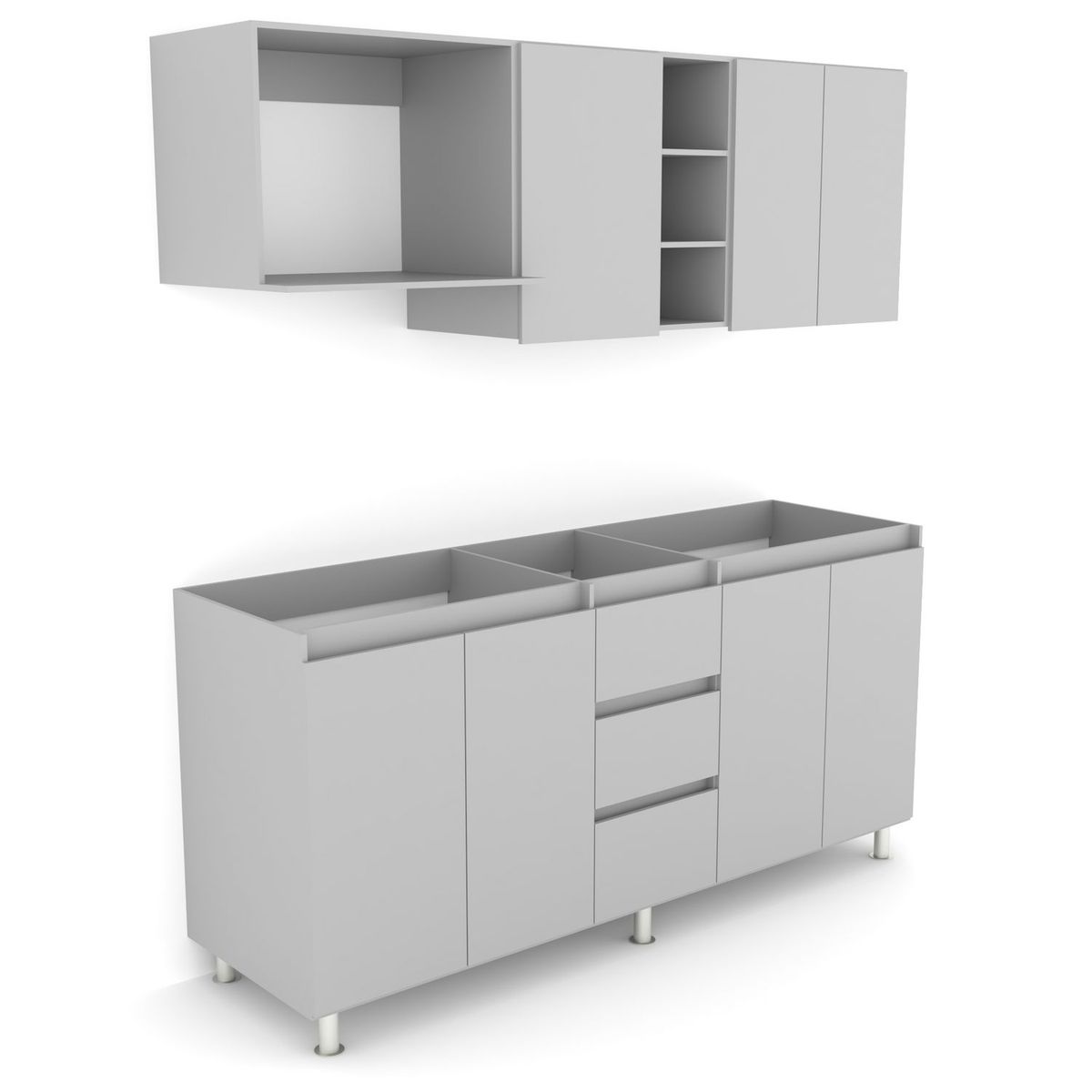 Boran - Cocina Pars Gris