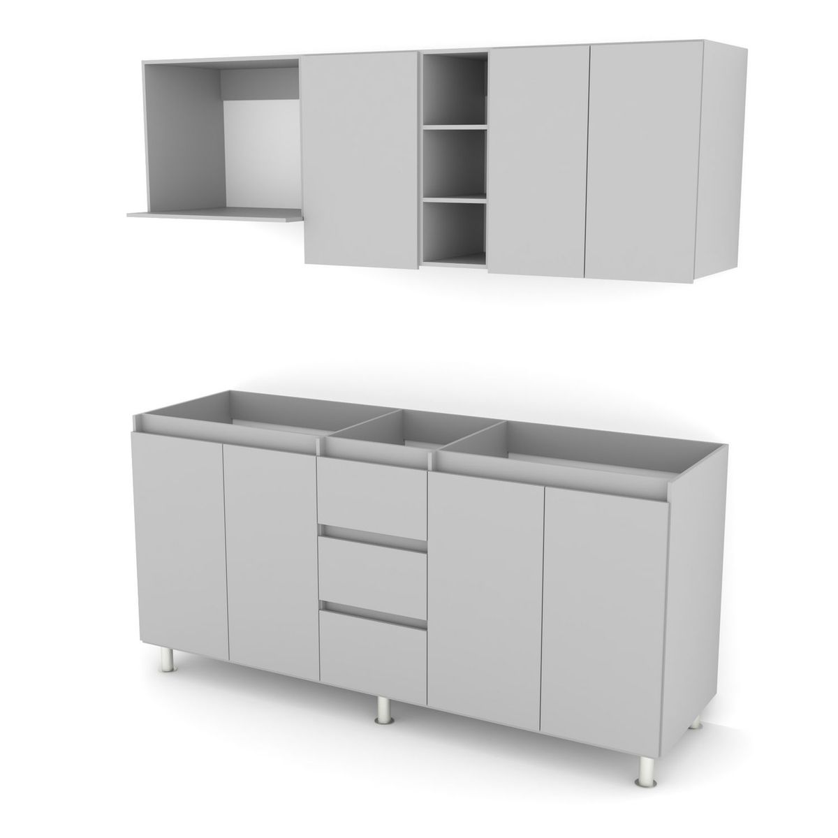 Boran - Cocina Pars Gris