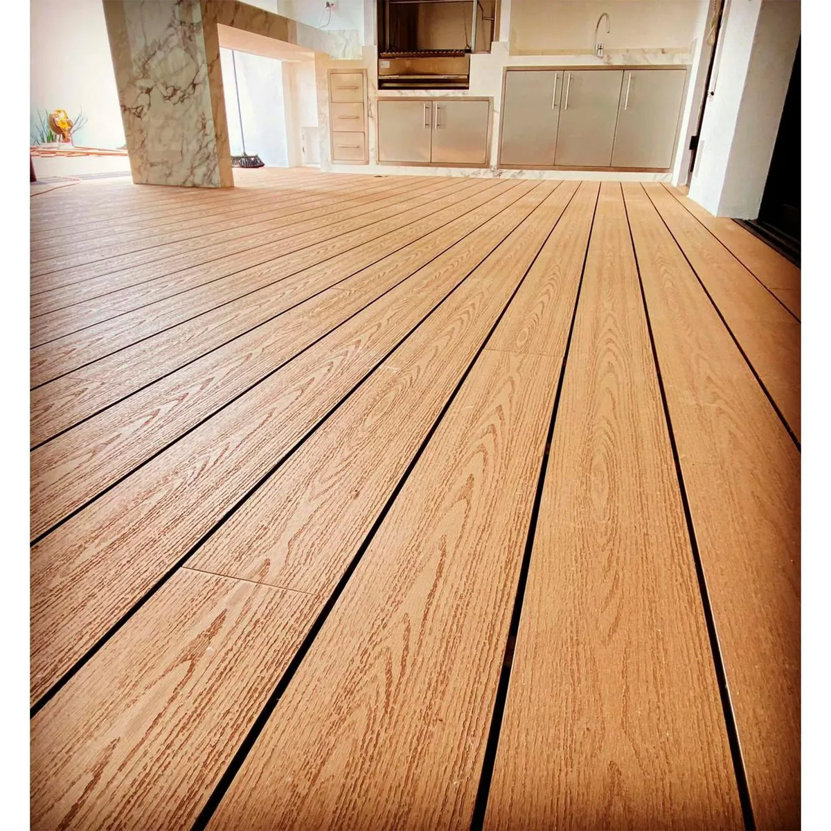 Extrutech - Deck Residencial Nuez