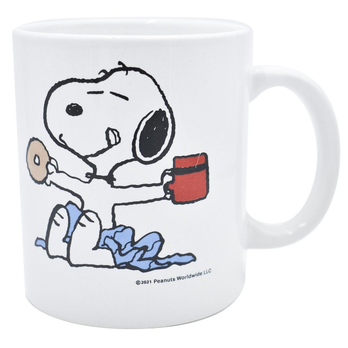 Taza de cerámica Snoopy caja regalo 480 ml, marca FKI - Foto 2