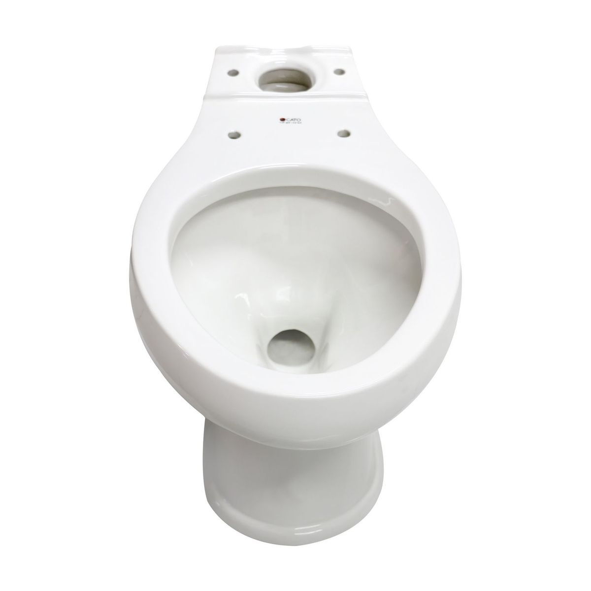 Cato - Taza para Baño Tulipan Alargado Blanco Cato