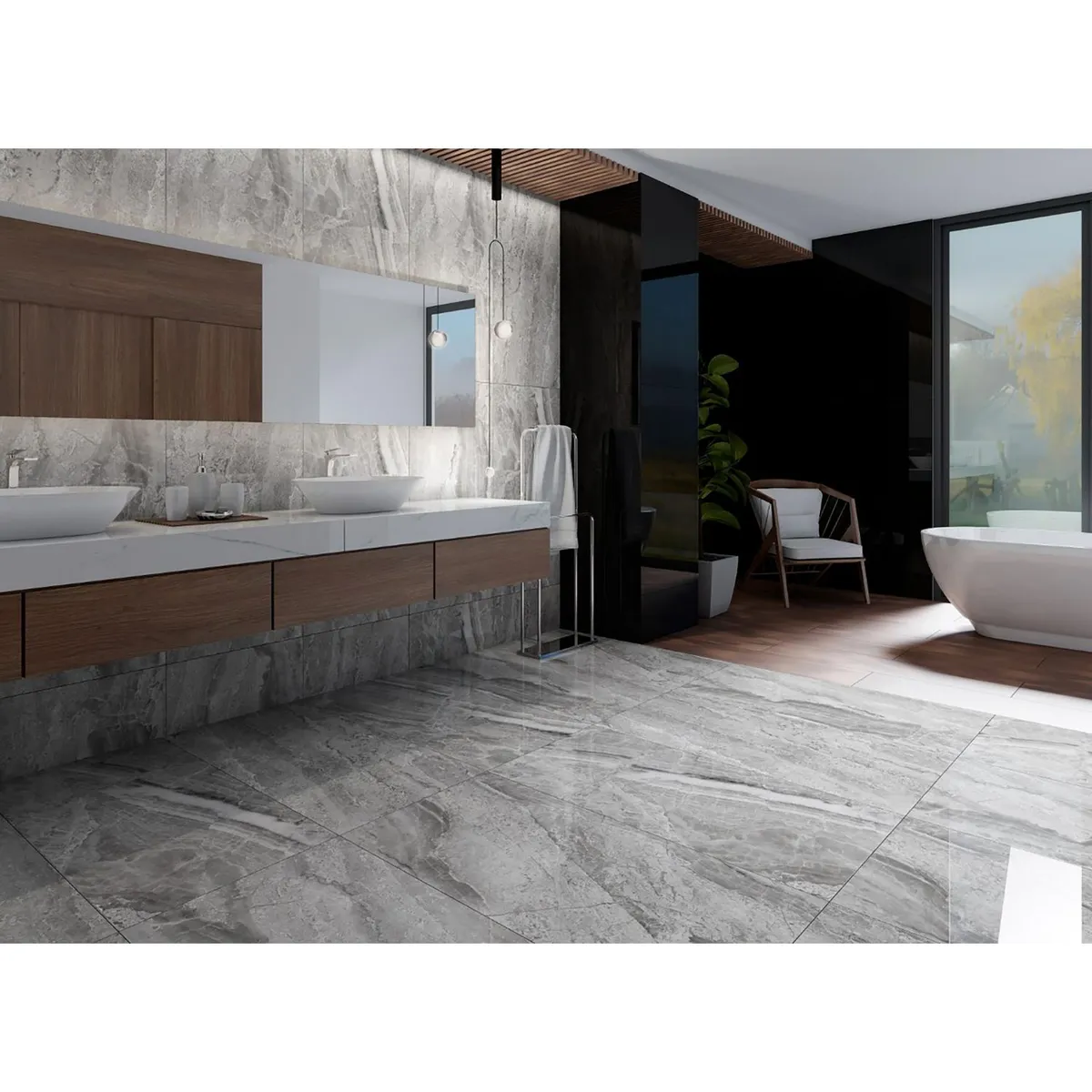 Tendenzza - Piso Porcelanato Imperia 80x160 cm 2.56