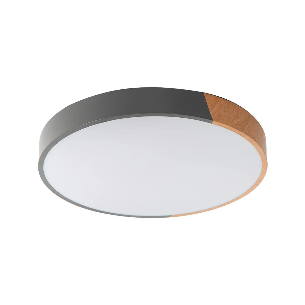 Lámpara Plafón Led Madera, marca Ikelite - Foto 2