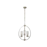 Lámpara Colgante Niquel 3 Luces E27