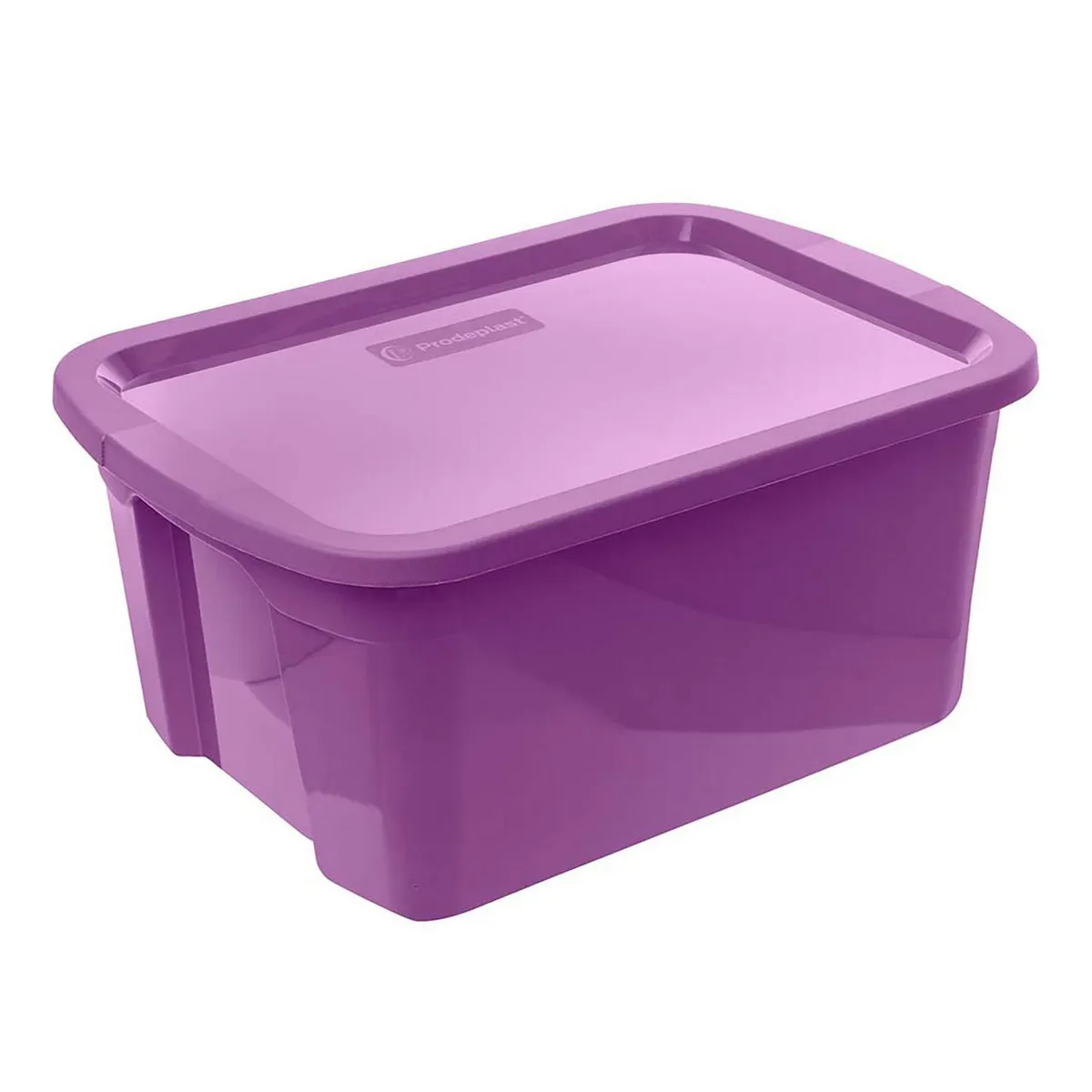 Caja plástica Eco Line 55 litros morada, marca Prodeplast - Foto Principal