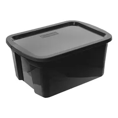 Caja plástica Eco Line 73 litros negra